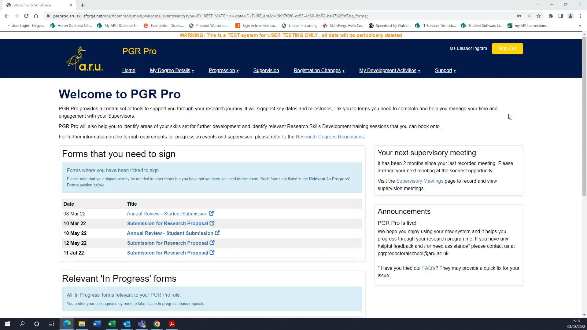 Explaining your Completed Activity Log in PGR Pro | Lumina Media Player